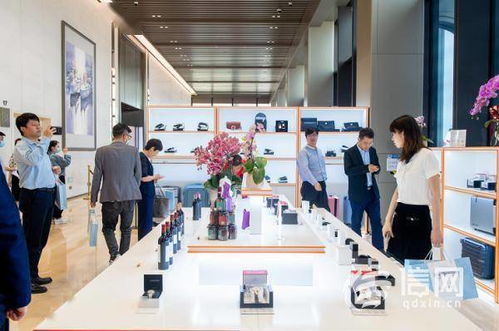 青免國際跨境免稅店奧帆店開業 共展出500余品類商品